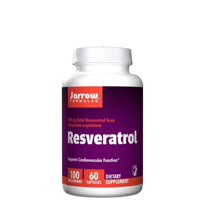 РЕСВЕРАТРОЛ капсули 100 мг 60 броя / JARROW FORMULAS RESVERATROL