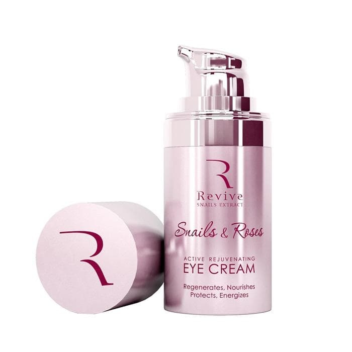 РЕВИВ ОКОЛООЧЕН КРЕМ С ЕКСТРАКТ ОТ ОХЛЮВИ И РОЗОВО МАСЛО 15 мл. / REVIVE SNAILS EXTRACT AND ROSE OIL EYE CREAM
