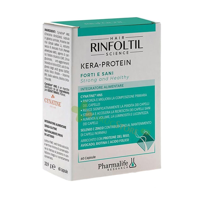 РИНФОЛТИЛ КЕРА-ПРОТЕИН капсули 60 броя / PHARMALIFE RINFOLTIL KERA-PROTEIN