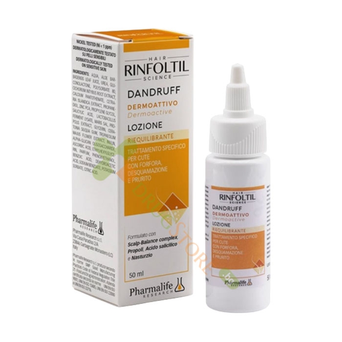 РИНФОЛТИЛ ЛОСИОН ПРОТИВ ПЪРХОТ 50 мл / PHARMALIFE RINFOLTIL DANDRUFF LOTION
