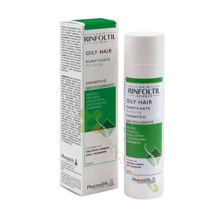 РИНФОЛТИЛ ШАМПОН ЗА МАЗНА КОСА 250 мл / PHARMALIFE RINFOLTIL OILY HAIR SHAMPOO