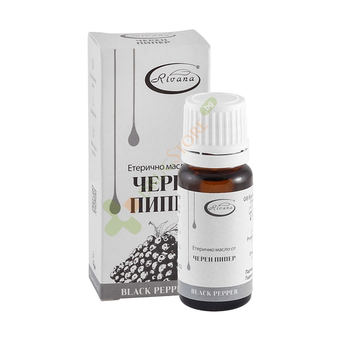 МАСЛО ОТ ЧЕРЕН ПИПЕР РИВАНА 10 мл / RIVANA ESSENTIAL BLACK PEPPER OIL