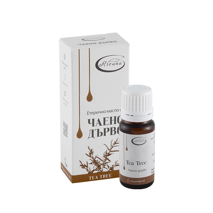 МАСЛО ОТ ЧАЕНО ДЪРВО РИВАНА 10 мл / RIVANA ESSENTIAL OIL TEA TREE