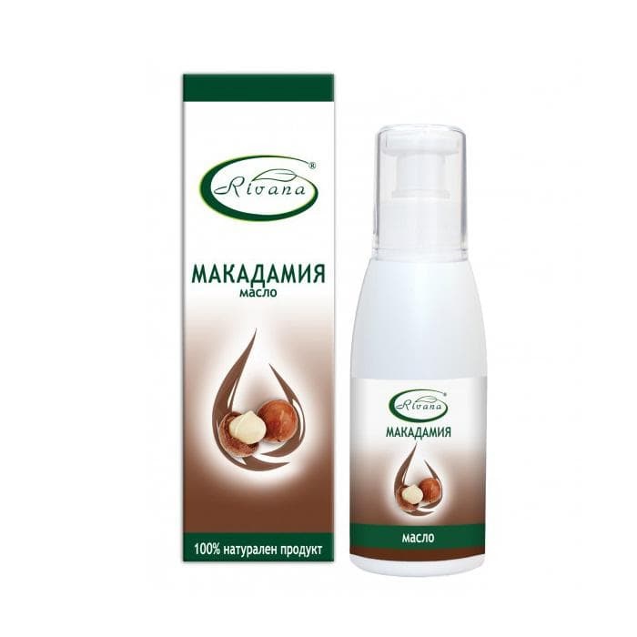 МАСЛО OT МАКАДАМИЯ РИВАНА 100 мл. / RIVANA MACADAMIA OIL