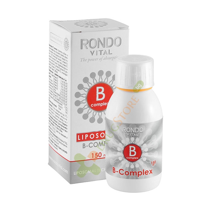 РОНДО ВИТАЛ ЛИПОЗОМЕН ВИТАМИН B КОМПЛЕКС 150 мл / RONDO VITAL LIPOSOMAL VITAMIN B COMPLEX