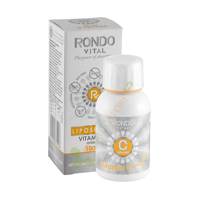 РОНДО ВИТАЛ ЛИПОЗОМЕН ВИТАМИН С ПОРТОКАЛ течен 100 мл / RONDO VITAL LIPOSOMAL VITAMIN C ORANGE