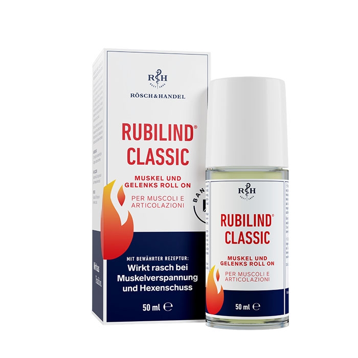 РУБИЛИНД КЛАСИК ЗАГРЯВАЩ ГЕЛ С ЕТЕРИЧНИ МАСЛА 50 мл / ROSCH &amp; HANDEL RUBILIND CLASSIC GEL
