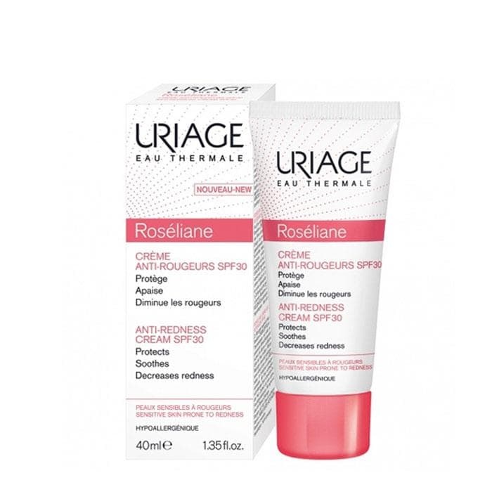 УРИАЖ УСПОКОЯВАЩ КРЕМ ЗА КОЖА СКЛОННА КЪМ ЗАЧЕРВЯВАНИЯ SPF 30 40 мл. / URIAGE ROSELIANE ANTI-REDNESS CREAM