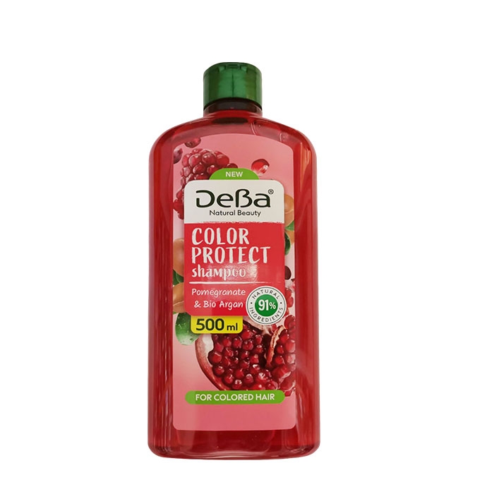 ДЕВА NATURAL BEAUTY ШАМПОАН С НАР И АРГАНОВО МАСЛО ЗА БОЯДИСАНА КОСА 500 мл / RUBELLA DEVA NATURAL BEAUTY COLOR PROTECT SHAMPOO