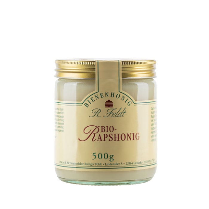 БИО ПЧЕЛЕН МЕД ОТ РАПИЦА 500 г / RUDIGER FELDT PRODUCTS BIO BRASSICA NAPUS HONEY
