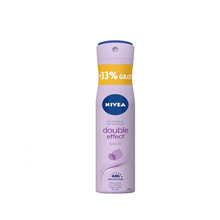 НИВЕА ДЕЗОДОРАНТ ДАБЪЛ ЕФЕКТ 150 мл. / NIVEA DEODORANT DOUBLE EFFECT 150 ml.
