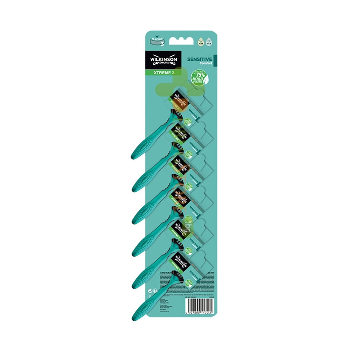 САМОБРЪСНАЧКИ ЗА ЕДНОКРАТНА УПОТРЕБА 6 броя / WILKINSON SWORD WS MEN XTREME SENSITIVE SHAVER