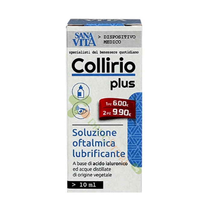 САНАВИТА КОЛИРИО ПЛЮС капки за очи 10 мл / PALADIN PHARMA SANAVITA COLLIRIO PLUS eye drops