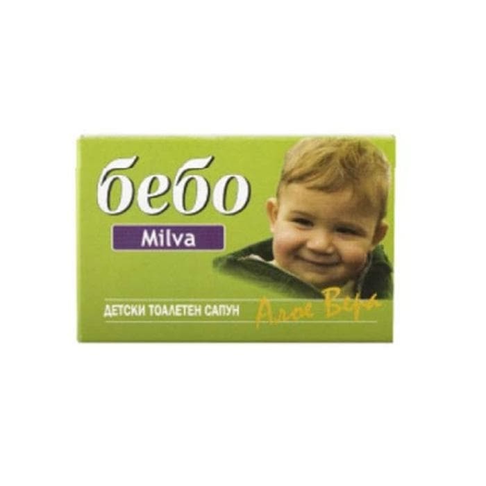 САПУН БЕБО АЛОЕ ВЕРА 60 грама / MILVA SOAP BEBO WITH ALOE VERA
