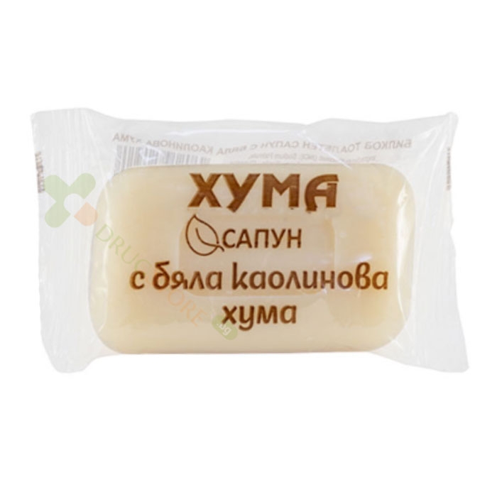 САПУН С БЯЛА КАОЛИНОВА ХУМА 60 г / NIYA MILVA WHITE CLAY SOAP