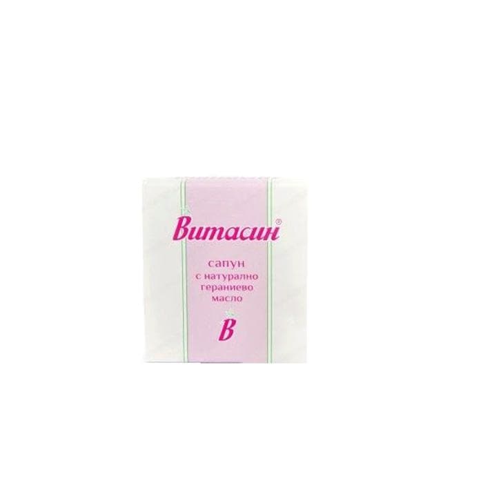 САПУН ВИТАСИН С ГЕРАНИЕВО МАСЛО 70 гр. / VITASSIN GERANIUM OIL SOAP 70 g.