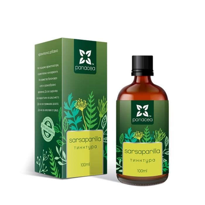 САРСАПАРИЛА тинктура 100 мл. / PANACEA TINCTURE SARSAPARILLA