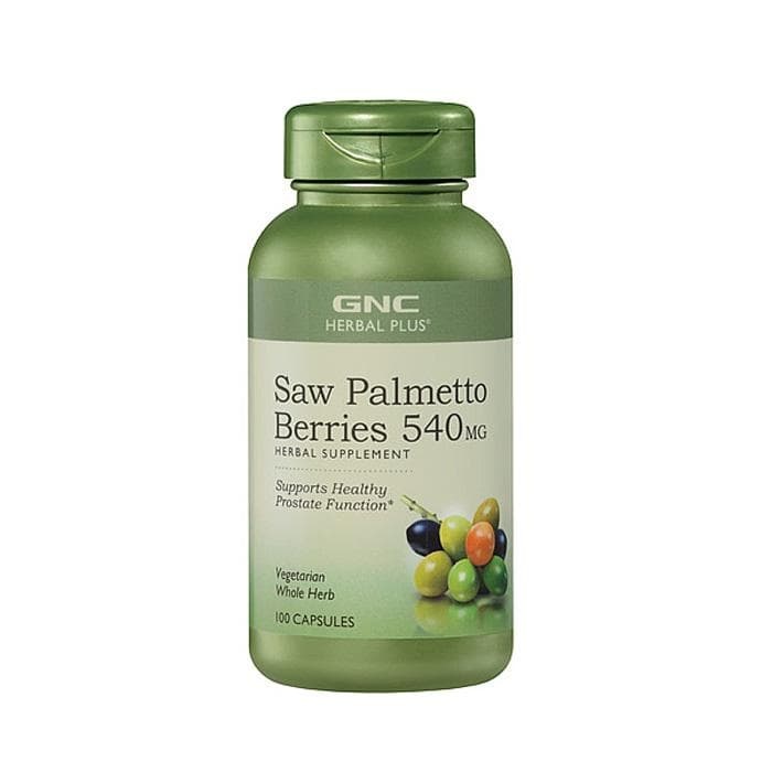САО ПАЛМЕТО капсули 540 мг. 100 броя / GNC SAW PALMETTO