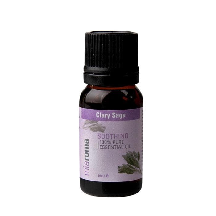 МИАРОМА ЕТЕРИЧНО МАСЛО ОТ САЛВИЯ СКЛАРЕА 10 мл. / HOLLAND BARRETT MIAROMA CLARY SAGE SOOTHING 100% PURE ESSENTIAL OIL