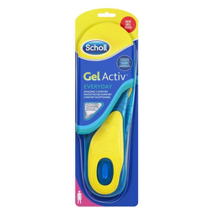 ШОЛ ГЕЛ АКТИВ ДАМСКИ СТЕЛКИ ЗА ВСЕКИ ДЕН 2 броя / SCHOLL GEL ACTIV EVERYDAY WOMEN