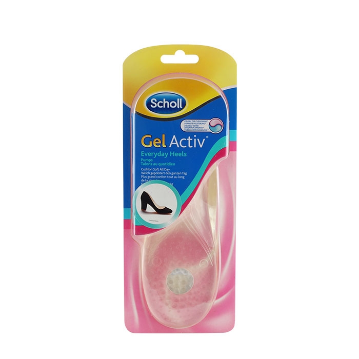 ШОЛ ГЕЛАКТИВ СТЕЛКИ ЗА ЕЖЕДНЕВНИ ТОКЧЕТА 2 броя / SCHOLL GELACTIV INSOLES FOR WOMEN FOR EVERYDAY HELLS