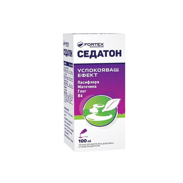 СЕДАТОН сироп 100 мл. / SEDATON syrup 100 ml.