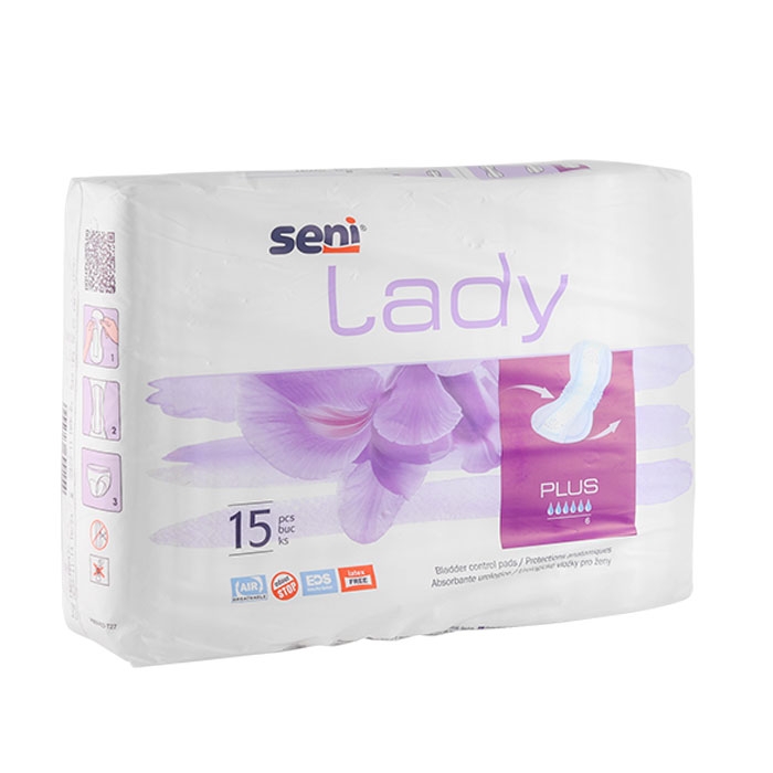 УРОЛОГИЧНИ ПРЕВРЪЗКИ СЕНИ ЛЕЙДИ ПЛЮС 15 броя / SENI LADY PLUS BLADDER ...
