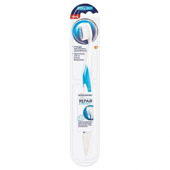 ЧETKA ЗА ЗЪБИ СЕНСОДИН РИПЕЪР ПРОТЕКТ СОФТ / SENSODYNE REPAIR AND PROTECT TOOTHBRUSH SOFT