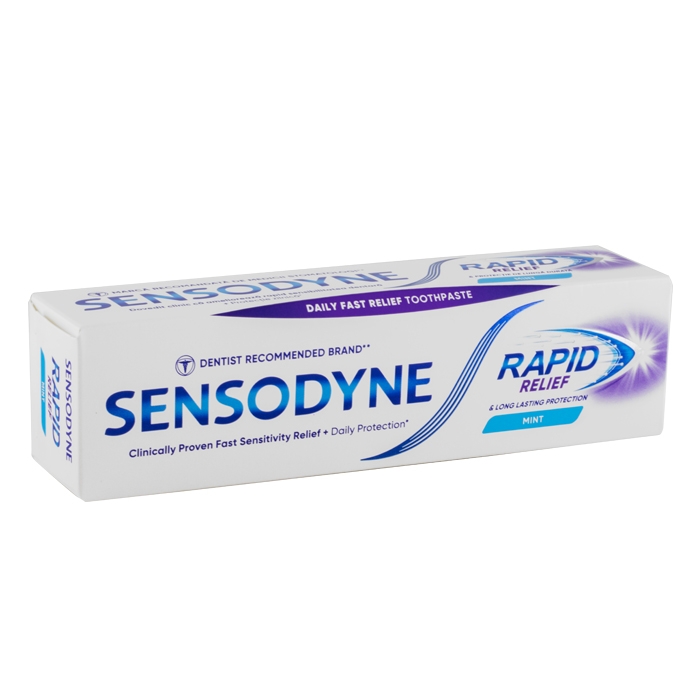 ПАСТА ЗА ЗЪБИ СЕНСОДИН РАПИД РЕЛИЙФ 75 мл / SENSODYNE RAPID RELIEF TOOTHPASTE
