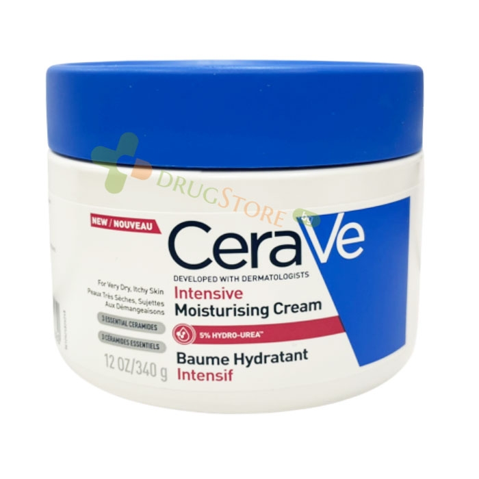 СЕРАВЕ ИНТЕНЗИВЕН ХИДРАТИРАЩ КРЕМ С ХИДРО-УРЕЯ 5% 340 г / CERAVE INTENSIVE MOISTURISING CREAM 5% HYDRO-UREA