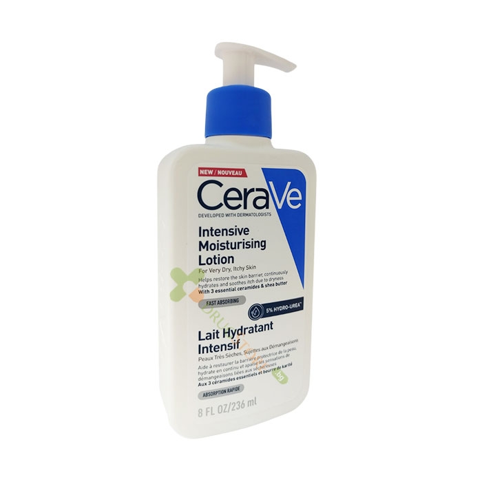 СЕРАВЕ ИНТЕНЗИВЕН ХИДРАТИРАЩ ЛОСИОН С 5% УРЕЯ 236 мл / L`OREAL CERAVE INTENSIVE MOISTURISING LOTION WITH 5% UREA