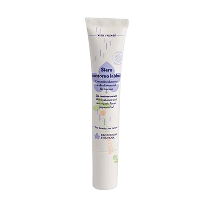 СЕРУМ ЗА КОНТУР НА УСТНИТЕ С ХИАЛУРОНОВА КИСЕЛИНА 15 мл / BIOFFICINA TOSCANA LIP CONTOUR SERUM WITH HYALURONIC ACID