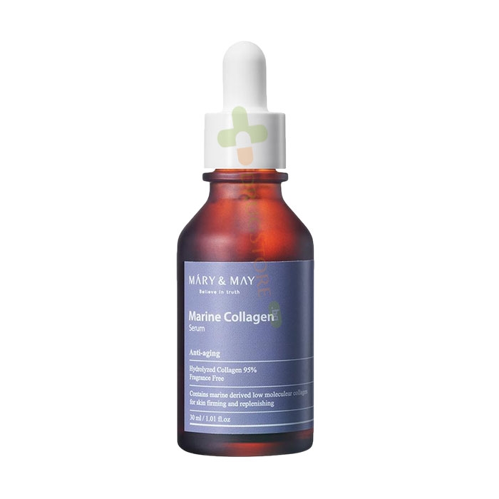 СЕРУМ ЗА ЛИЦЕ С МОРСКИ КОЛАГЕН 30 мл / MARY &amp; MAY MARINE COLLAGEN SERUM