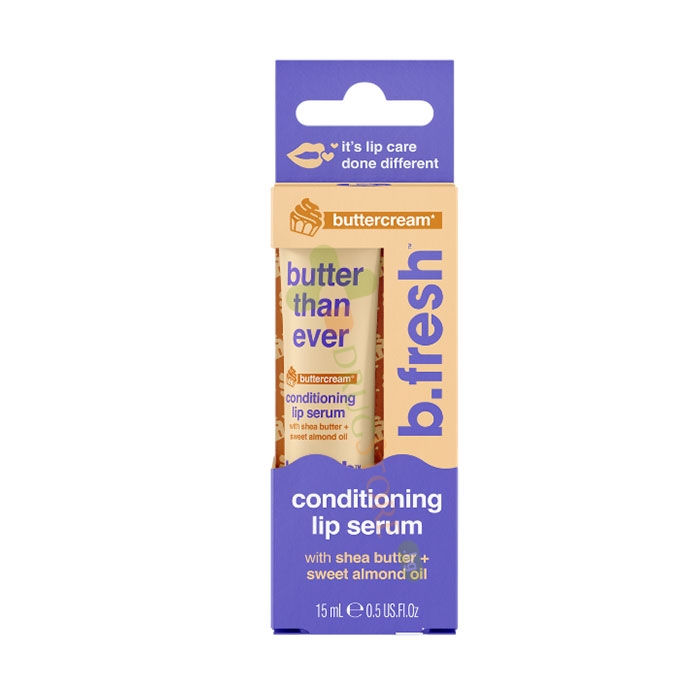 СЕРУМ ЗА УСТНИ МАСЛЕН КРЕМ 15 мл / B.FRESH BUTTER THAN EVER CONDITIONING LIP SERUM BUTTER CREAM