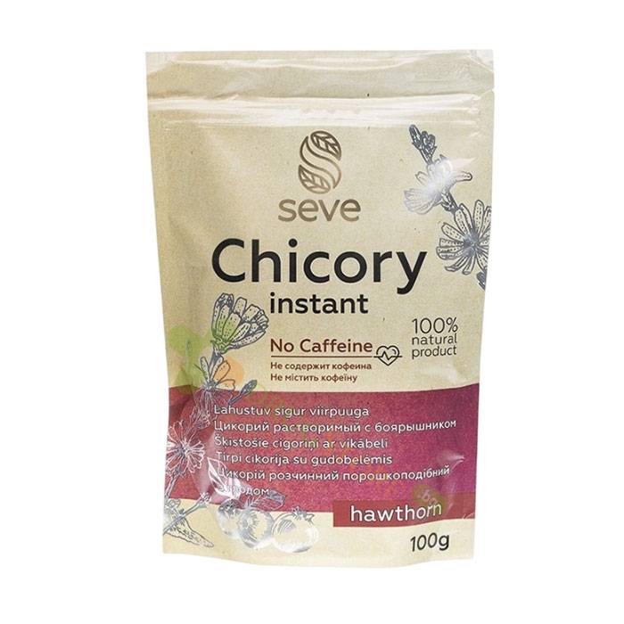 СЕВ РАЗТВОРИМО КАФЕ ОТ ЦИКОРИЯ И ГЛОГ 100 г / MAADLEX SEVE CHICORY AND HAWTHORN INSTANT DRINK