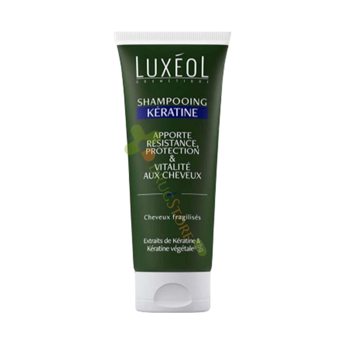 ШАМПОАН С КЕРАТИН ЗА ИЗГЛАЖДАНЕ И ЗАЗДРАВЯВАНЕ НА КОСАТА 200 мл / LUXEOL SHAMPOO WITH KERATIN FOR SMOOTHING AND HEALTHY HAIR
