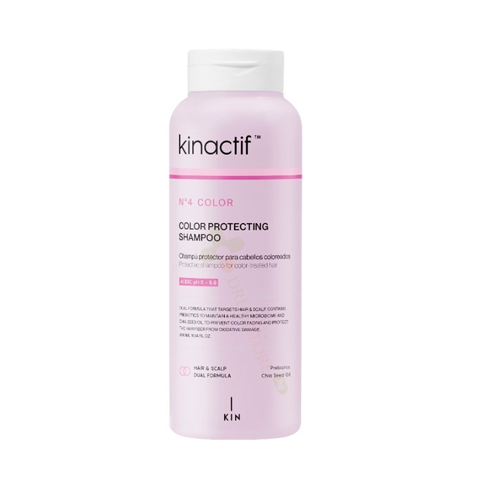 ШАМПОАН ЗА БОЯДИСАНА КОСА KINACTIF № 4 COLOR 300 мл / KIN COSMETICS KINACTIF № 4 COLOR PROTECTING SHAMPOO