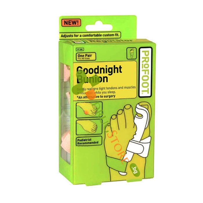 ШИНА ЗА ПАЛЕЦ 2 броя / PROFOOT GOODNIGHT BUNION