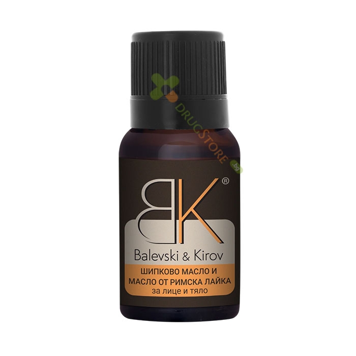 ШИПКОВО МАСЛО + РИМСКА ЛАЙКА - БИО БАЛЕВСКИ И КИРОВ 30 мл / BALEVSKI &amp; KIROV ROSEHIP OIL + ANTHEMIS NOBILIS FLOWER - BIO