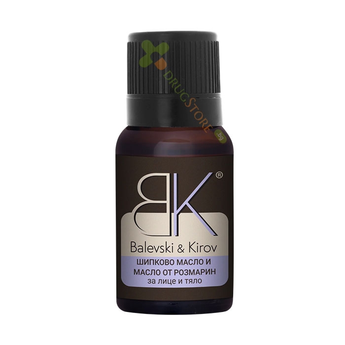 ШИПКОВО МАСЛО + РОЗМАРИН - БИО БАЛЕВСКИ И КИРОВ 100 мл / BALEVSKI &amp; KIROV ROSEHIP OIL + ROSMARINUS - BIO