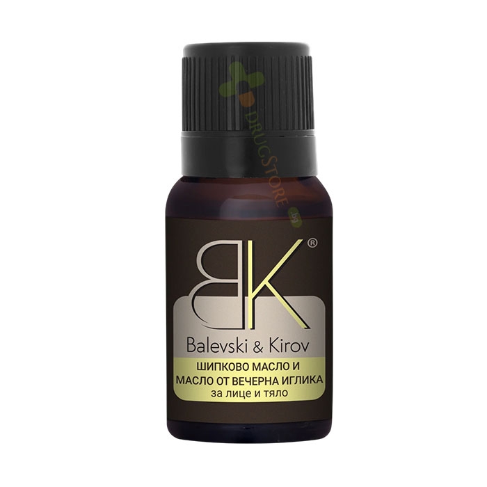 ШИПКОВО МАСЛО С МАСЛО ОТ ВЕЧЕРНА ИГЛИКА БИО БАЛЕВСКИ И КИРОВ 100 мл / BALEVSKI &amp; KIROV ROSE HIP OIL WITH EVENING PRIMROSE OIL BIO