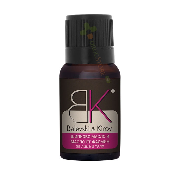ШИПКОВО МАСЛО С МАСЛО ОТ ЖАСМИН БИО БАЛЕВСКИ И КИРОВ 100 мл / BALEVSKI &amp; KIROV ROSE HIP OIL WITH JASMINE OIL BIO