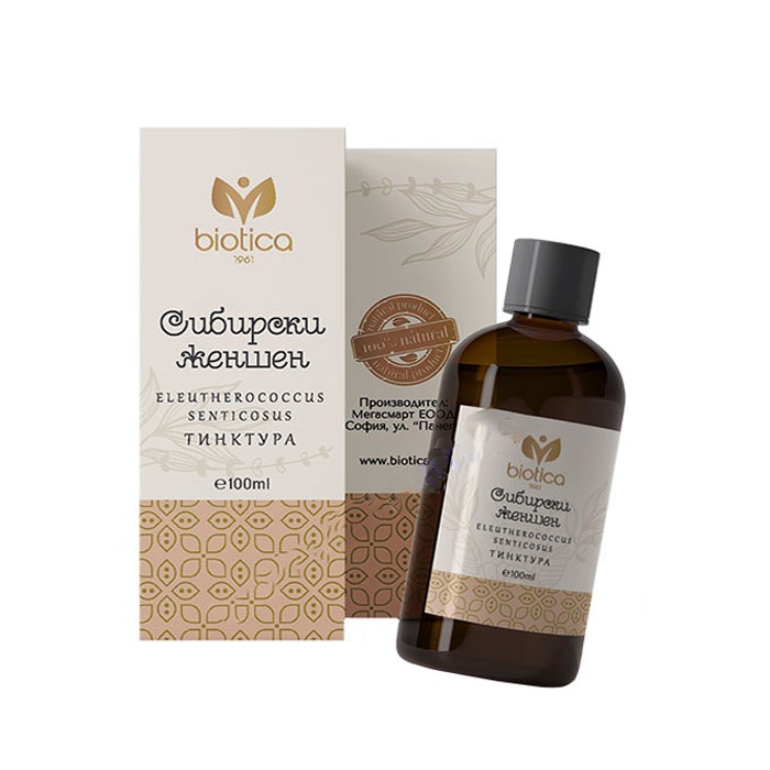 СИБИРСКИ ЖЕНШЕН тинктура 100 мл. / BIOTICA SIBERIAN GINSENG TINCTURE
