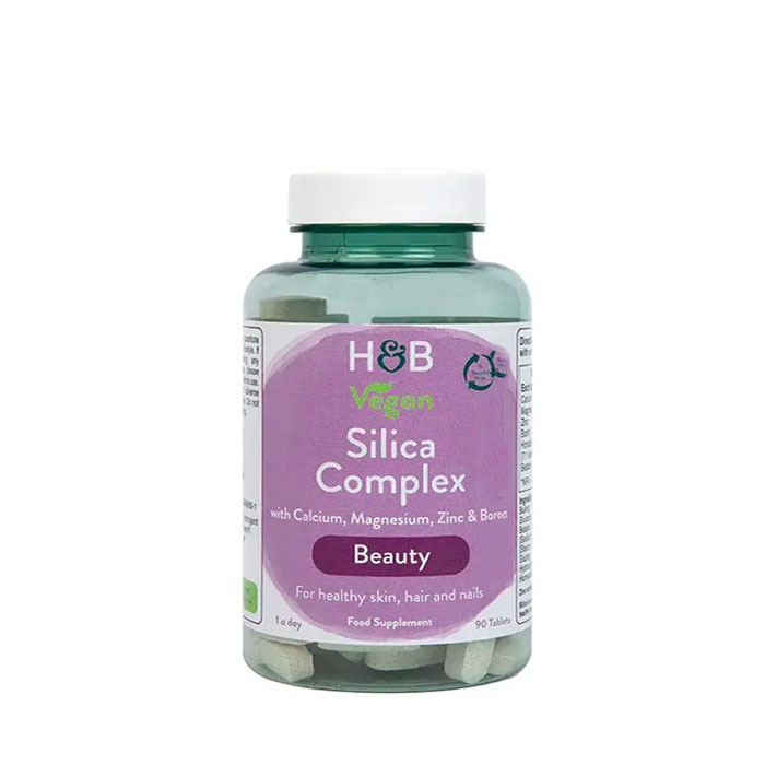 СИЛИЦИЕВ КОМПЛЕКС ВЕГАН таблетки 90 броя / HOLLAND BARRETT SILICA COMPLEX VEGAN