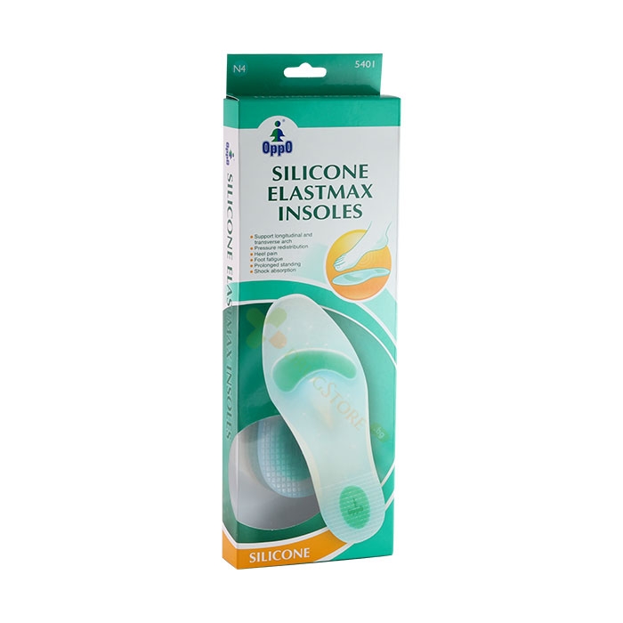 ОППО ОРТОПЕДИЧНИ СИЛИКОНОВИ СТЕЛКИ N 37-46 модел 5401 / OPPO SILICONE ELASTMAX INSOLES