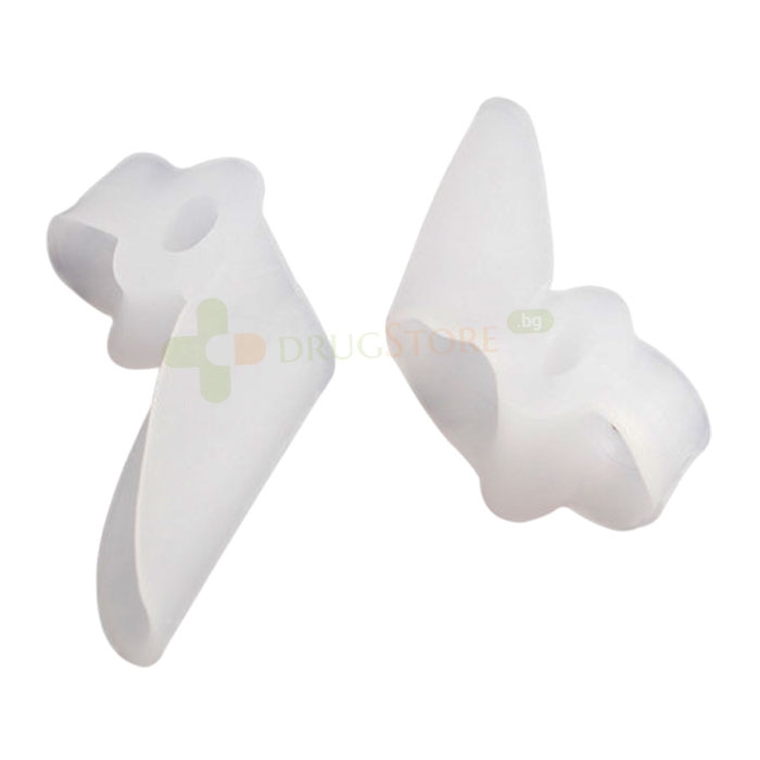 СИЛИКОНОВИ РАЗДЕЛИТЕЛИ ЗА КОКАЛЧЕ НА КРАКА 2 броя / CHINESE GOODS SILICONE TOE SEPARATORS