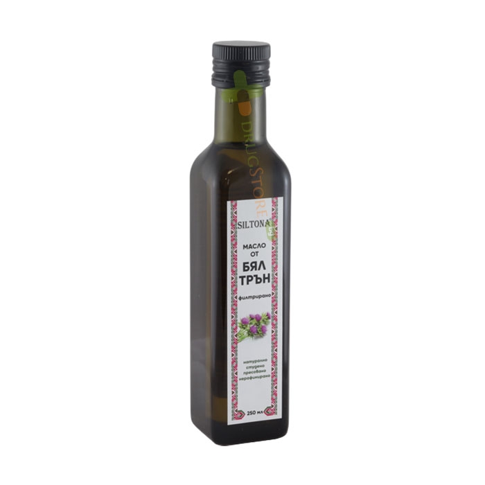 СИЛТОНА МАСЛО ОТ БЯЛ ТРЪН ФИЛТРИРАНО 250 мл / SILTONA WHITE THISTLE OIL FILTERED