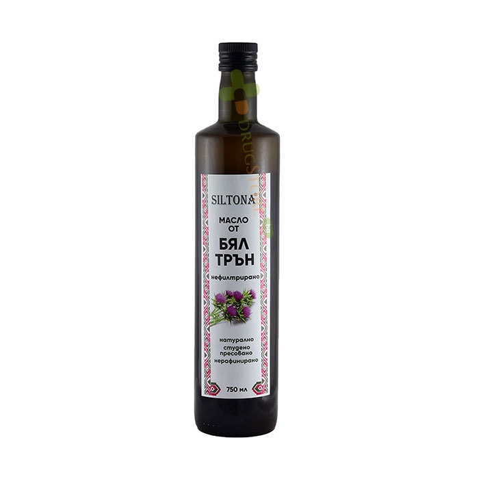 СИЛТОНА МАСЛО ОТ БЯЛ ТРЪН НЕФИЛТРИРАНО 750 мл / SILTONA WHITE THISTLE OIL UNFILTERED