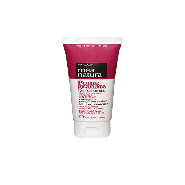 МЕА НАТУРА СКРАБ ЗА ЛИЦЕ С НАР 100 мл. / MEA NATURA POMEGRANATE FACE SCRUB GEL 100 ml.