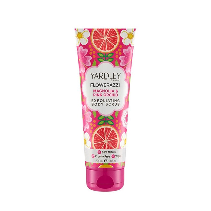 МАГНОЛИЯ И ОРХИДЕЯ СКРАБ ЗА ТЯЛО 200 мл. / YARDLEY LONDON MAGNOLIA &amp; PINK ORCHID BODY SCRUB
